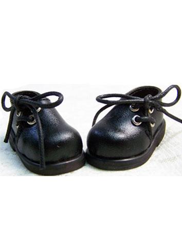ドール靴 幼SDサイズ人形用 黒色 4701