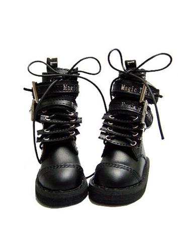 ドール靴 SDサイズ人形用 黒色 8801