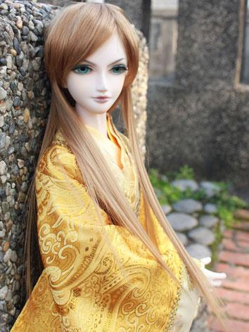 SDサイズ人形用ウィッグ 浅茶色 3-001