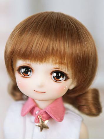 幼SDサイズ人形用ウィッグ 1/6 ふたご座用短髪、WG614052