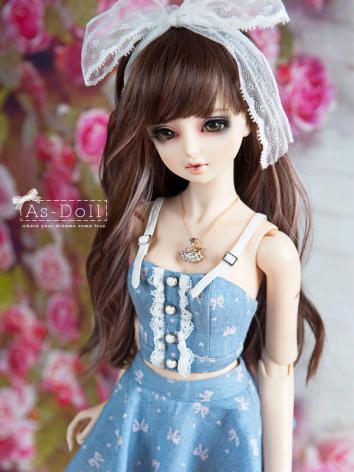 E17 bjd 1/3ドール 衣装 復古 ワンピース 球体関節人形 ハンドメ+rubic.us