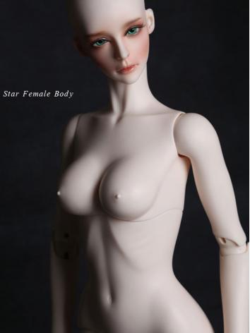 球体関節人形 ヘッド含み63cm ボディ 女  Star Female Body_SGB