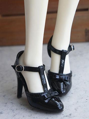 レジェンドドール ドール靴  SDサイズ人形用  黒色