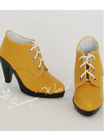 ドール靴 SD/MSDサイズ人形用 【SUN78】黒色/白色/黄色あり