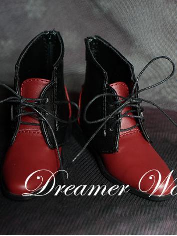ドール靴 BJD SDサイズ人形用 赤色