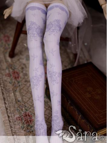 ドール靴下SD/DDサイズ人形通用 白色