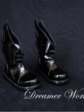 ドール靴 SD/MSDサイズ人形用 黒色