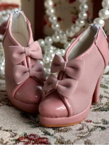 ドール靴 1/3サイズ人形用お靴 ピンク ハイヒール