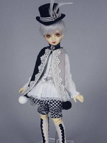 ドール衣装セット DSD/MSDサイズ人形用 雪鷺 ホワイト