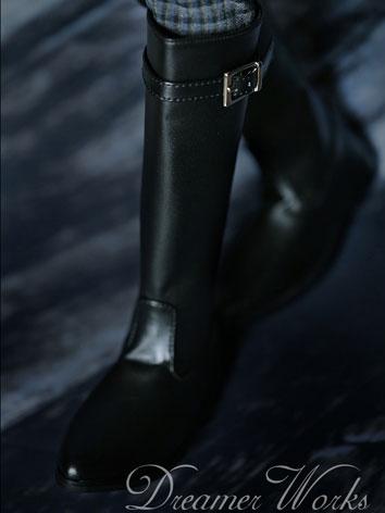 ドール靴 BJD 70cm/SD/MSDサイズ人形用 ブラック お靴