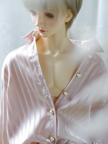 ドール用服 シャツ SD17/POPO68サイズ用 男性用 ピンク