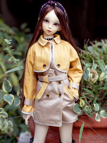 BJD 球体関節人形用衣装セット 黄色 2019AW SD/SD16サイズ人形用 女用