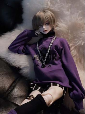 球体関節人形用 衣装セット 70/SD/MSDサイズ人形用 紫色