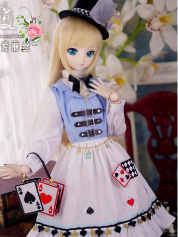 期間限定 BJDドール用洋服セット SD/DDサイズ人形用 女の子用 『花と愛麗丝』