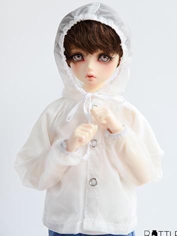 BJDドール用衣装 透明 ホワイト MSDサイズ人形用