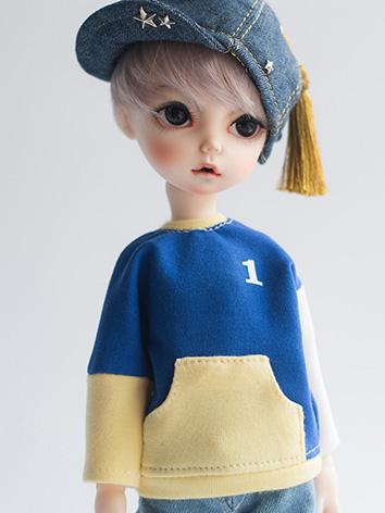 BJDドール用衣装 カラーセーター MSD/幼SD/IMDA3.0サイズ人形用