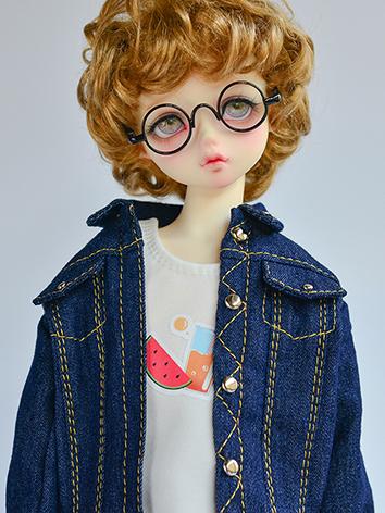 BJDドール用衣装 ジーンズコート MSDサイズ人形用
