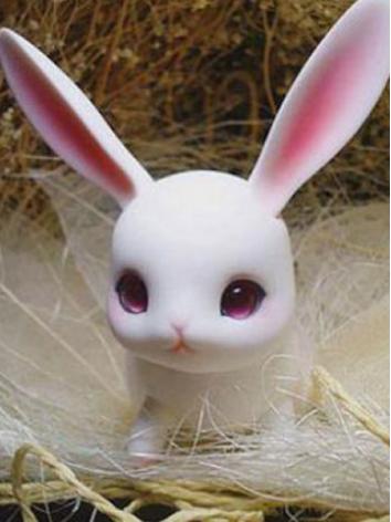 BJD DOLL ドール用 ペット もちウサギ（ruby）10cm 球体関節人形