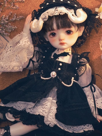 BJDドール用 洋服セット 黑兹尔(Hazel） 幼SDサイズ人形用 26YF-G019