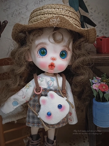 OB11 驚き表情 フルセット 自作ドール ポリマークレイ 樹脂粘土 手作り オビツ人形