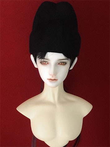ドール用服 明 帽子 和服 撮影道具 ブラック SD/小顔SD/MSD/幼SDサイズ人形用 BJDDOLL