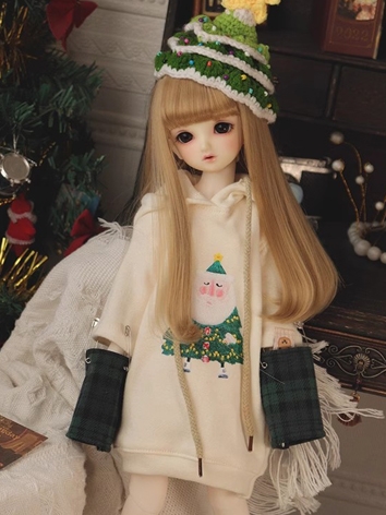 ドール用服 クリスマス用服セット 女のこ MSDサイズ人形用