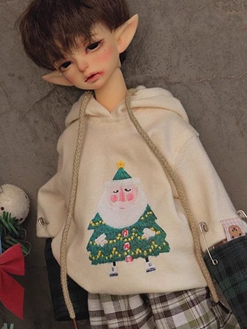 ドール用服 クリスマス用服セット 男の子 MSDサイズ人形用