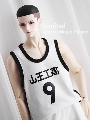 ドール服 スポーツ セット　男用 ホワイト HID75/ID75サイズ人形用 BJD DOLL