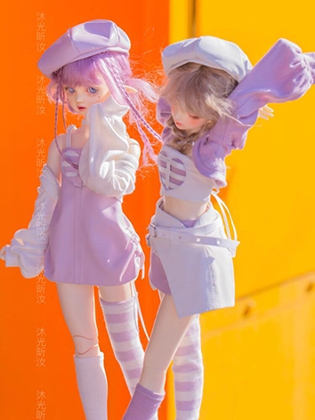 ドール用服 衣装セット ピンク MSDサイズ人形用 球体関節人形 BJDDOLL