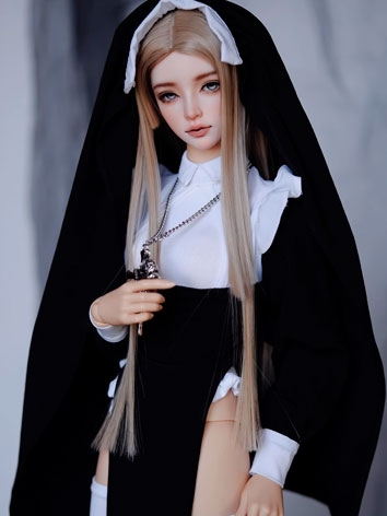 ドール用服 修道女服 ブラック SD16サイズ人形用 BJD