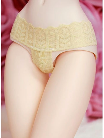 ドールパンツ 女の子 イェロー MSD/SD/70/68/ID75サイズ人形用