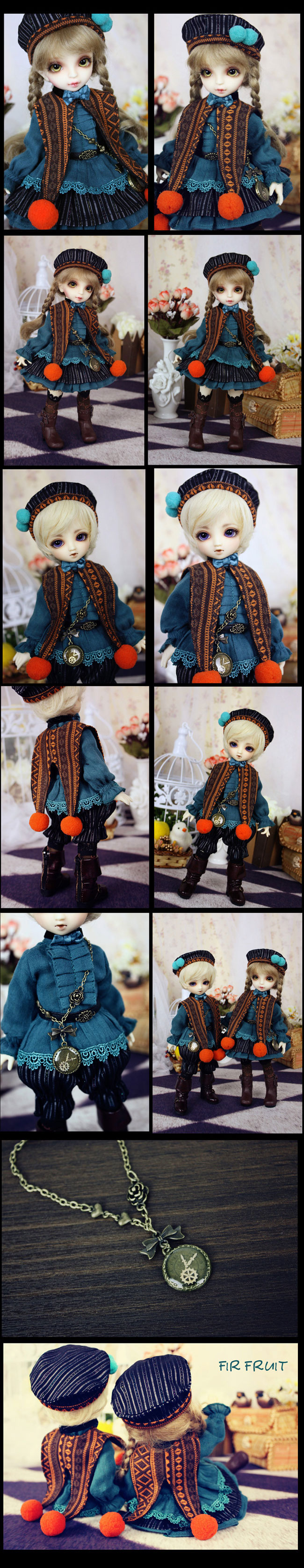 ドール衣装セット  幼SDサイズ人形用 Fir fruit 