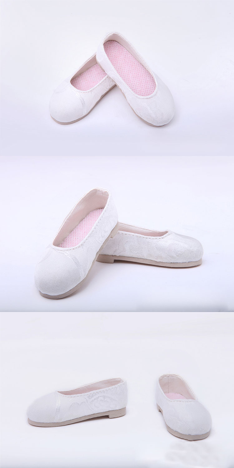 ドール靴　SD人形用 60S-0026 白色靴