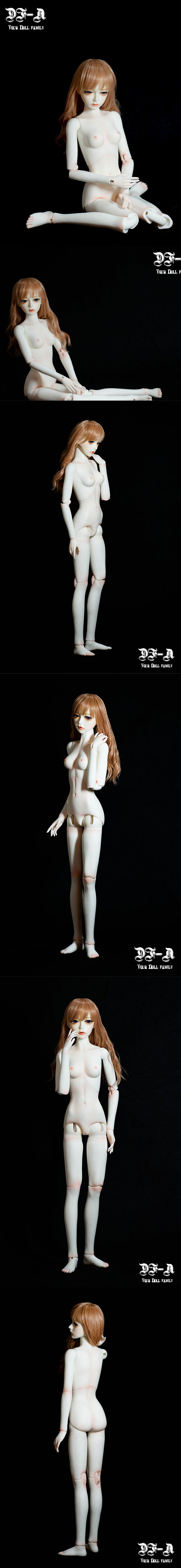 ボディ 60cm人形用 女 SDサイズ人形用(新) 