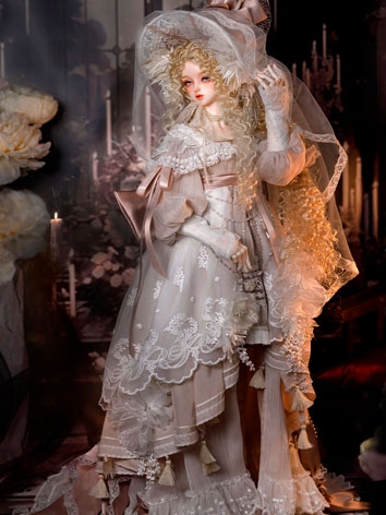 ドール用衣装  安娜斯塔西娅（Anastasia）用 女の子用 58cmサイズ用  BJDドール用 キャンペーン中