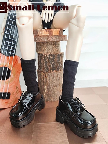 ドール用お靴 ブラック/ホワイト MSD/1/5サイズ人形用 球体関節人形用 BJD