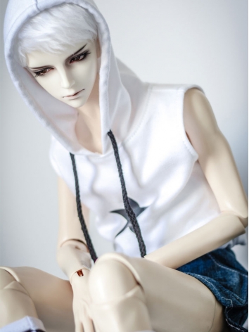 ドール服 Ｔシャツ 白色 A193 MSD/SD10/SD/popo68/LOONGSOUL73cmサイズ人形 球体関節人形用 BJDDOLL