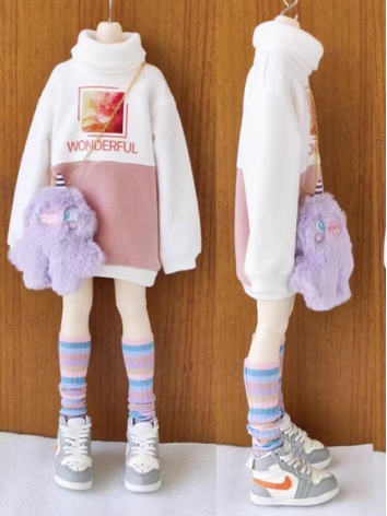 ドール用服 運動服 スポーツ ピンク MSDサイズ用 球体関節人形 BJDDOLL