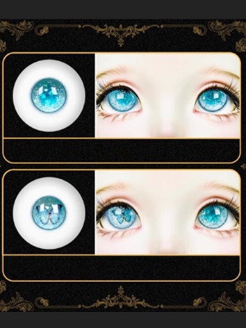 ドール用アイ 石膏アイ グリーン 12mm/14mm/16mm/18mm BJD【游梦蝶·绿】