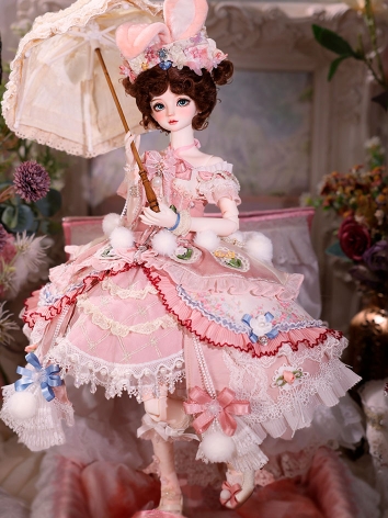 10%OFF 9月22日 80セット限定 ドール用服 Gift Romanceシリーズ Elizaオフィシャル衣装 ピンク MSDサイズ BJD用 キャンペーン中