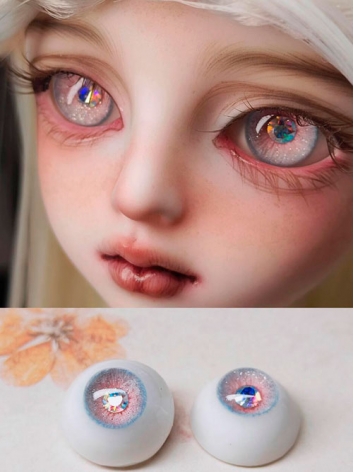 ドール用アイ 石膏アイ ピンク 10mm/12mm/14mm/16mm/18mmサイズ BJD【花花眼】