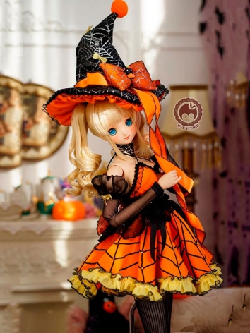 ドール用服 ハロウィン服 オレンジ DDL/SD16サ...