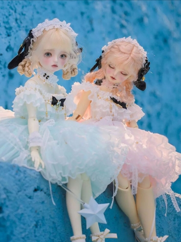 ドール用ドレス 洋服セット「星の祈り」 MSD/MDD...