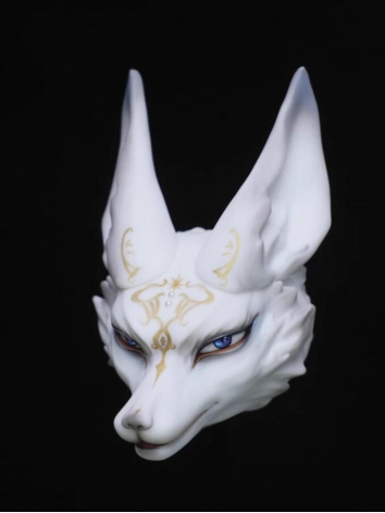 ドール用ヘッド 【雪国来信】Orion fox head MSDサイズ 球体関節人形 BJD