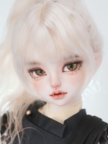 期間限定 BJDドールヘッド Ellis 頭囲18.5cm 球体関節人形 1/4サイズ【WonderlandDoll】